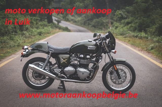 moto verkopen of aankoop Luik